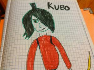 Drawing of Kubo courtesy of Wood Sprite.